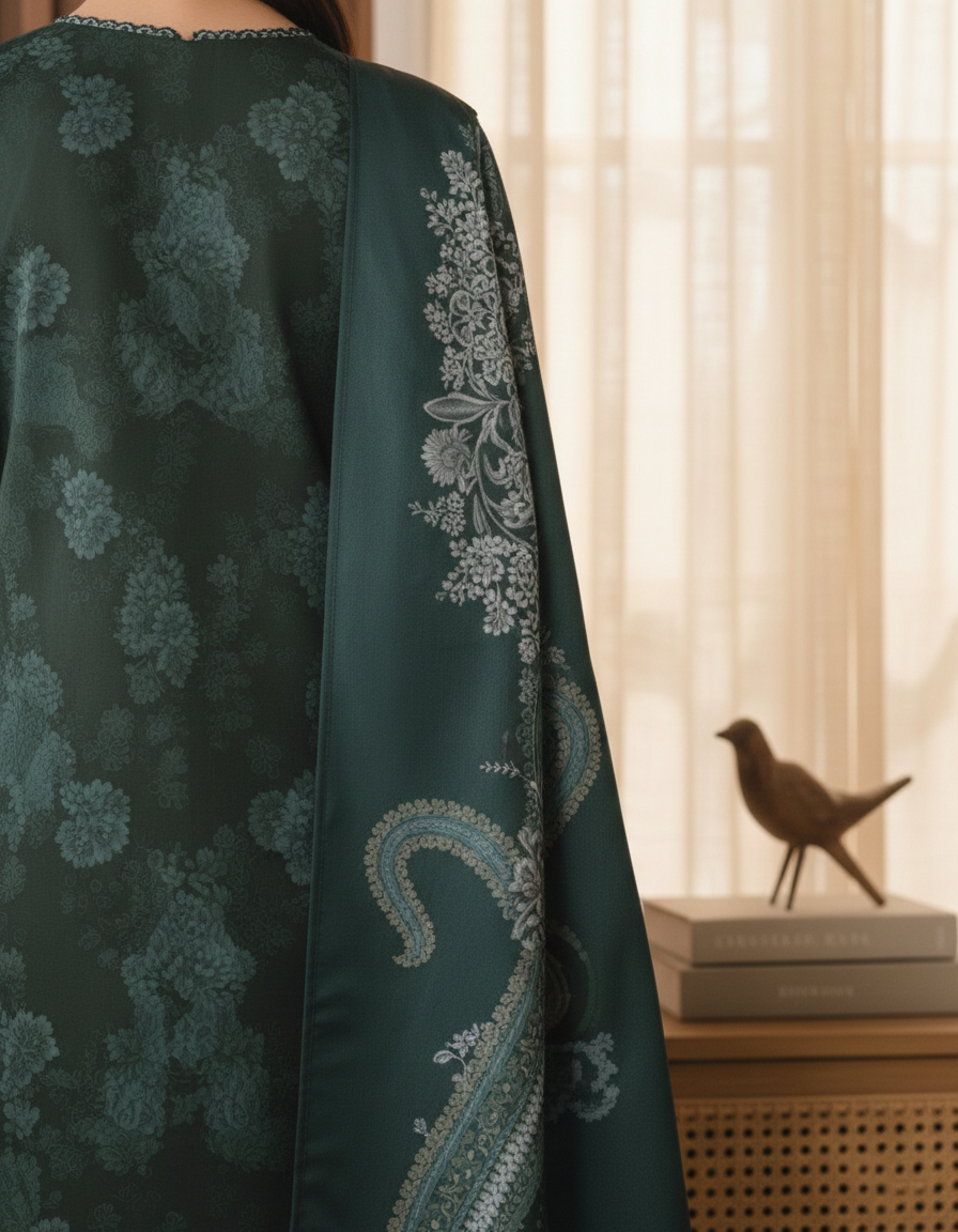 BAROQUE – Airjet Dhanak Digital Print Unstitched Suit (3Pc)