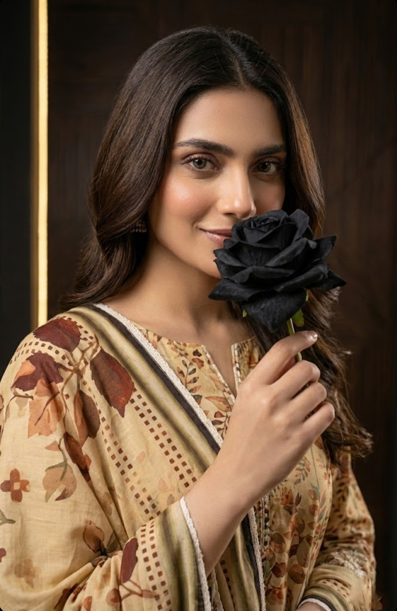 BONANZA NAAZ – Premium Embroidered Winter Suit (3-Piece)